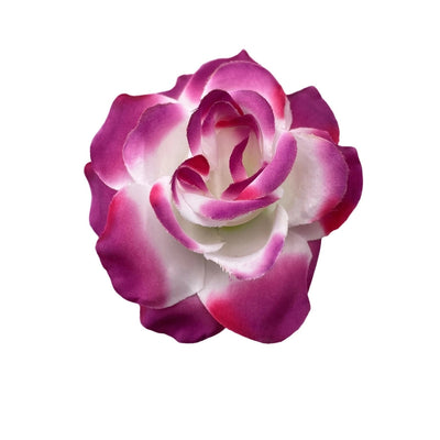 red rose flower hair clip prom party simulation flowers corsage bride 11cm hair card