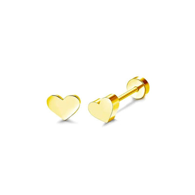 1 Piece Casual Formal Simple Style Star 316 Stainless Steel  Zircon 14K Gold Plated Ear Studs