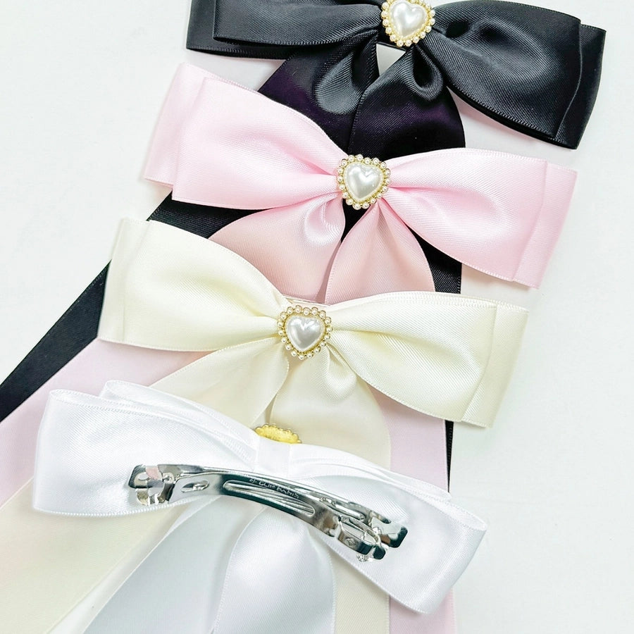 Women's Sweet Bow Knot Ribbon Hair Clip