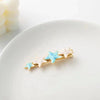 sweet star metal metal hair clip 1 piece