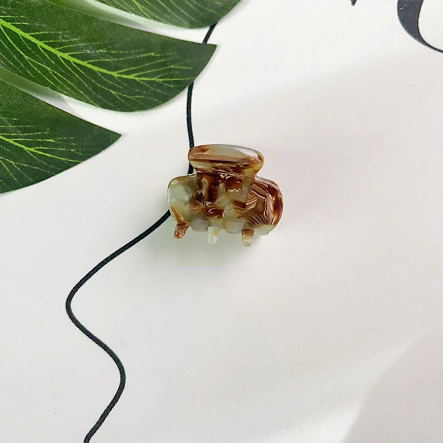 Women's Retro Geometric Acetic acid sheets Hair Claws