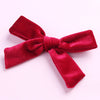fashion bow knot flannel hair clip