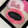 simple style  plastic inlay rhinestones hair clip