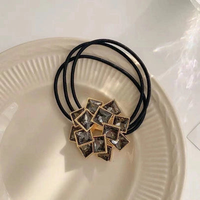 Women's Elegant Geometric Alloy Hair Tie