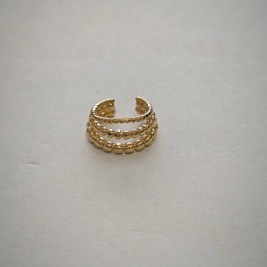 1 Piece IG Style Simple Style Geometric Plating Copper Ear Cuffs