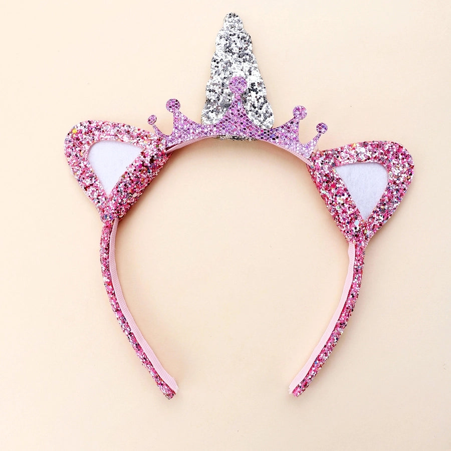 Kid'S Cute Crown Plastic Hair Band