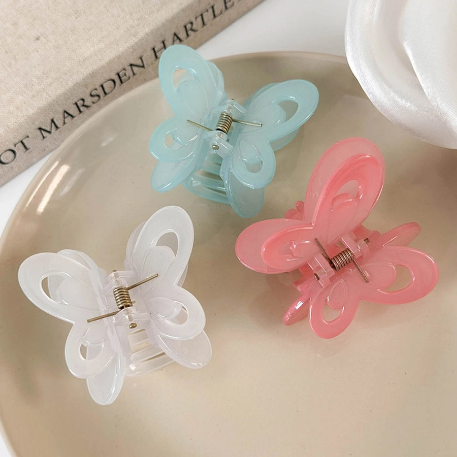 Women's Sweet Butterfly Arylic Hair Claws