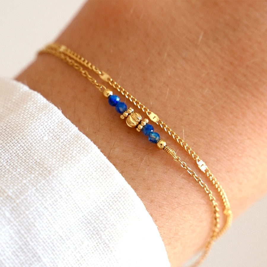 Semi-precious stone Handmade Geometric Bracelets