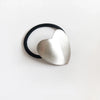 Women's Simple Style Heart Shape Metal Plating Hair Tie