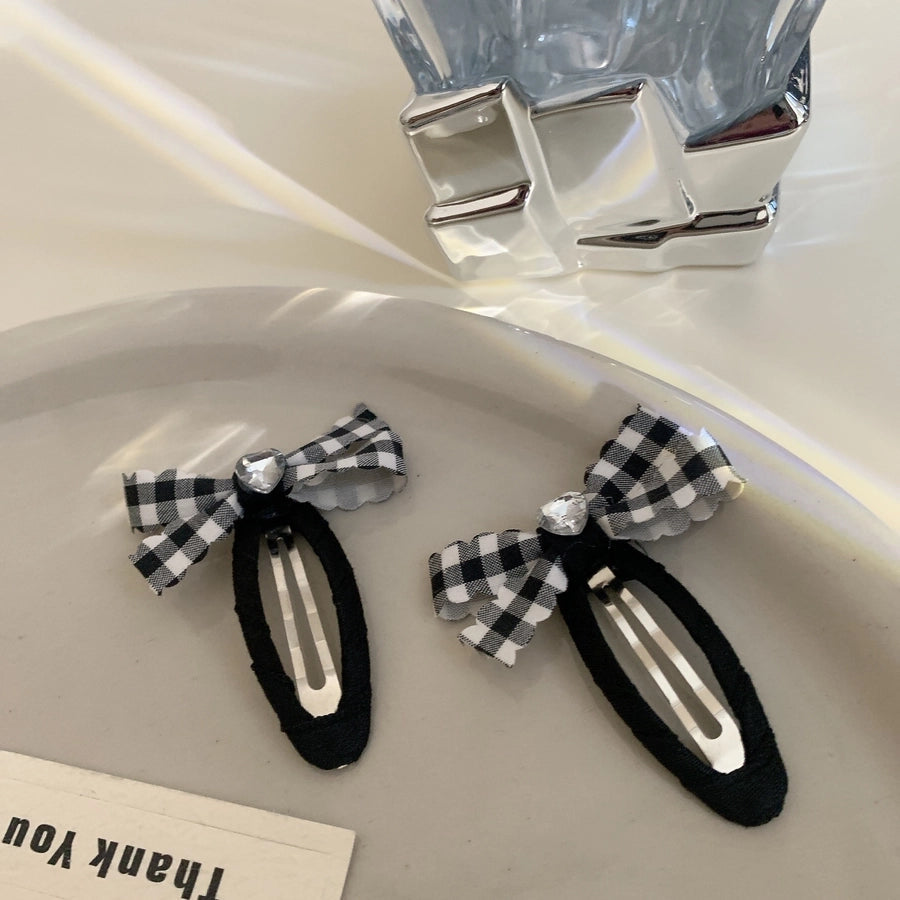 Women's Simple Style Classic Style Bow Knot Cloth Hair Clip Hair Tie Hair Claws