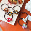Women's Simple Style Classic Style Flower Plastic Cloth Flowers Hair Tie
