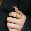 Copper Plating Geometric Open Rings