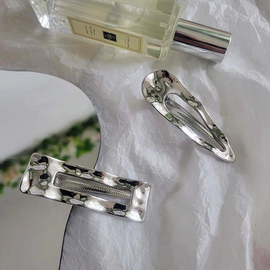 Women's Casual Simple Style Geometric Alloy Plating Hair Clip