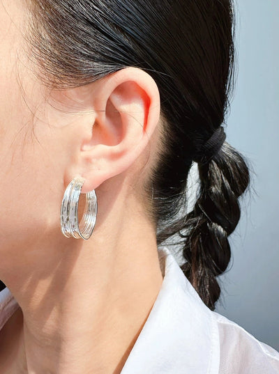 1 Pair Basic Simple Style Commute Geometric Brass 24K Gold Plated Ear Studs