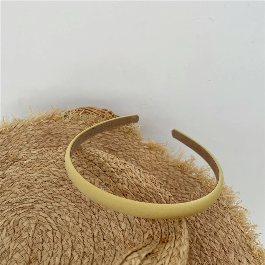 simple style bow knot cloth headwear