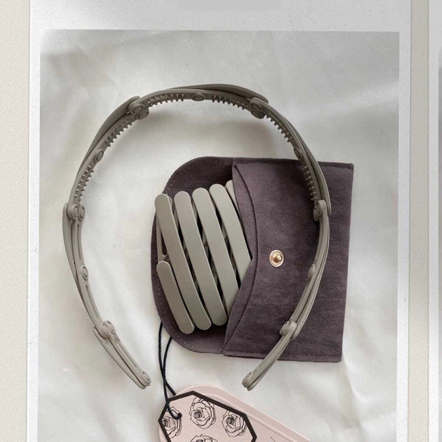 Women's Sweet Shiny Flower Arylic Inlay Rhinestones Pearl Hair Band