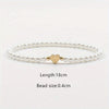 Elegant Simple Style Letter Heart Shape 304 Stainless Steel Artificial Pearl Bracelets In Bulk