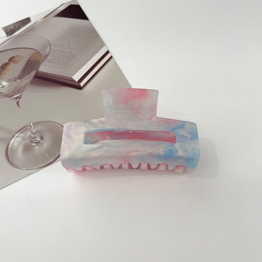 Women's Simple Style Classic Style Color Block Arylic Hair Claws