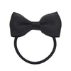 children's jewelry bow hair ring  thread belt hair accessories rubber band solid color girl small rubber band headdress