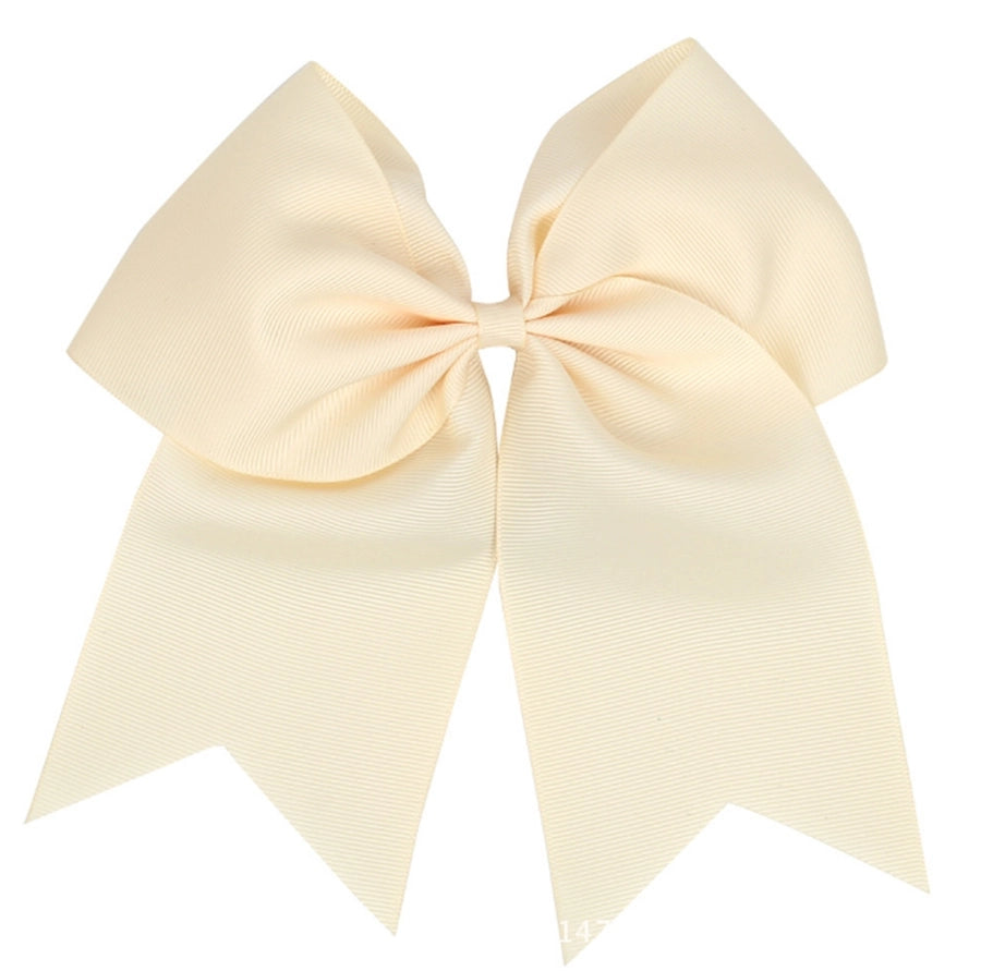 Europe and the United States 8inch large bow rubber band hair band hair rope thread webbing large dovetail headdress manufacturers in stock