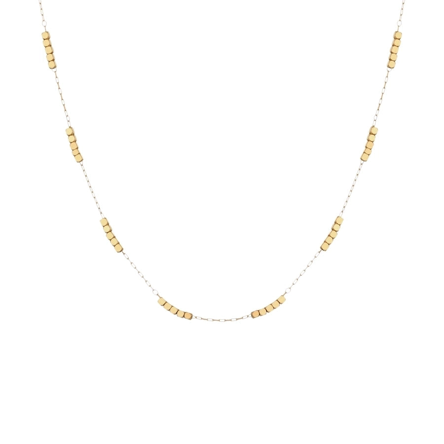 Jewelry Simple Style Solid Color chain Titanium Steel Necklace