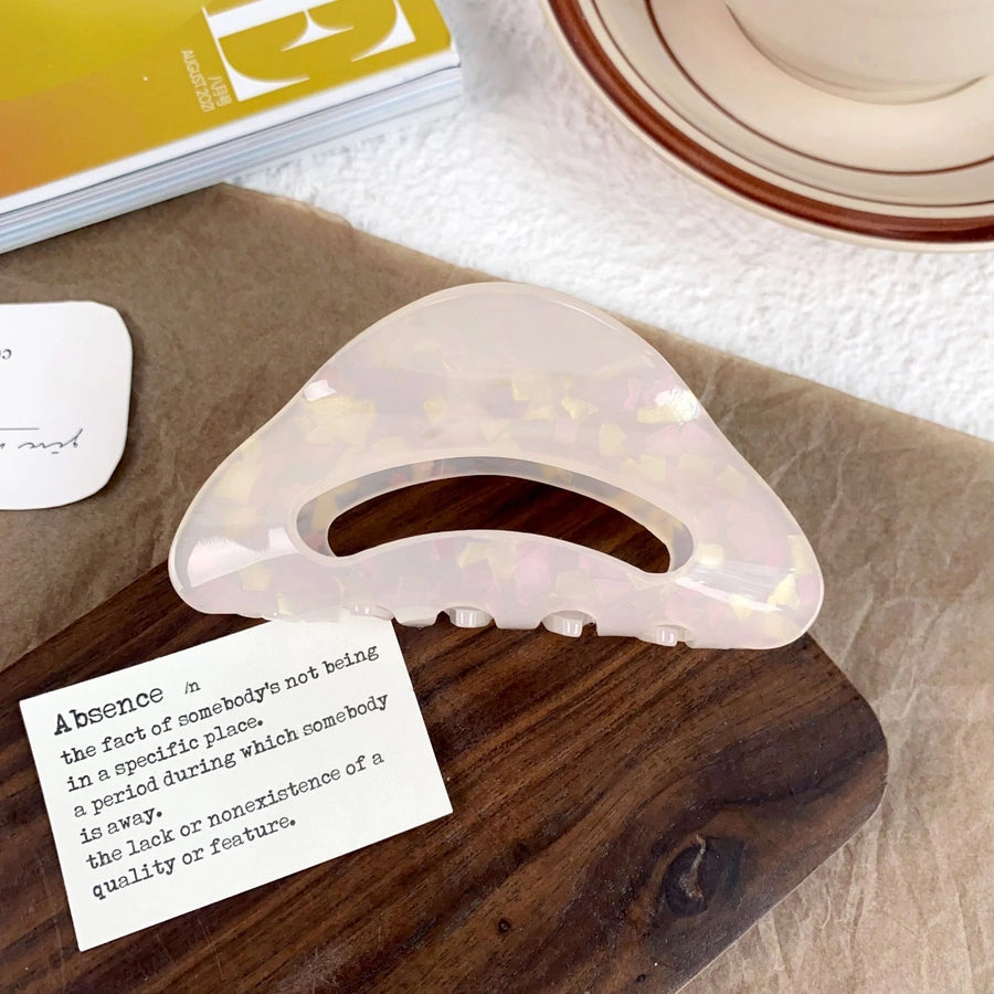 Women's Simple Style Classic Style Color Block Acetic acid sheets Hair Claws