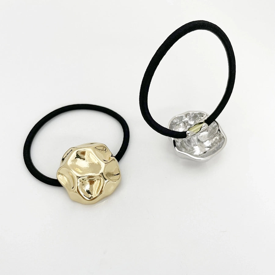 Women's Simple Style Solid Color Alloy Hair Tie