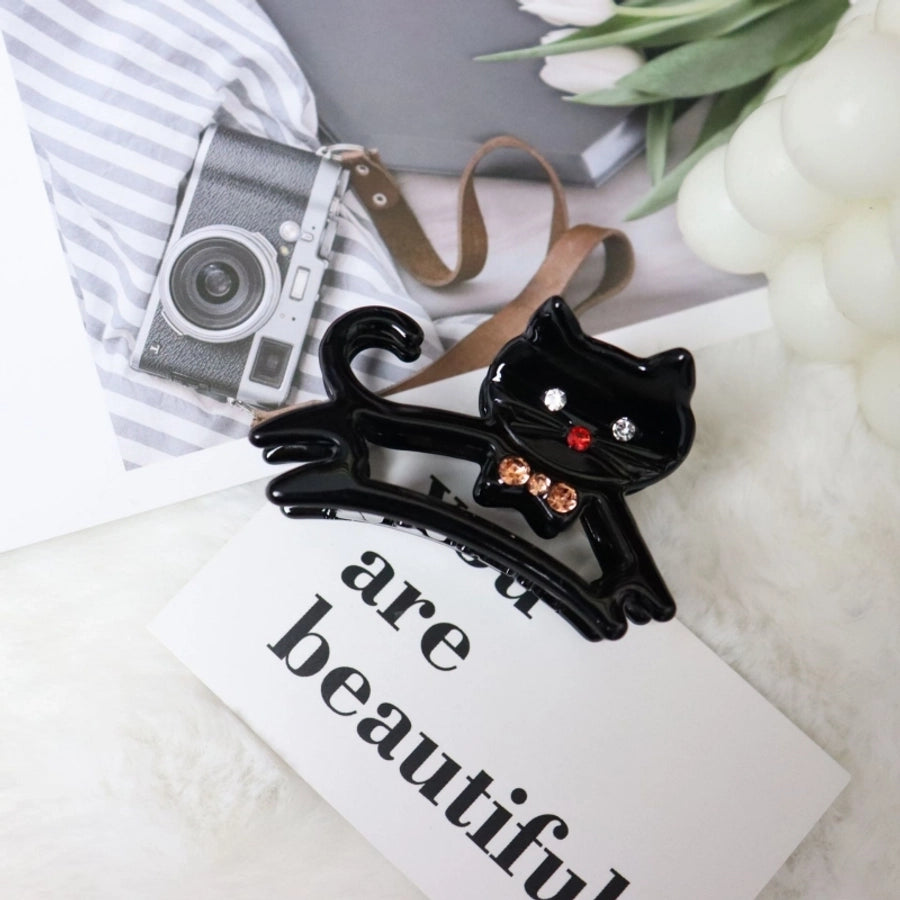 Women's Commute Cat Acetic acid sheets Hair Claws