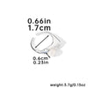 Jewelry Elegant Pearl Freshwater Pearl Copper Freshwater Pearl 18K Gold Plated Palladium White K Open Rings