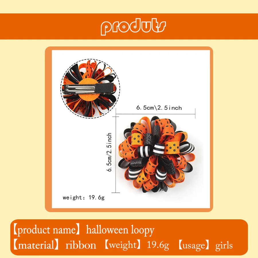 Halloween Sweet Simple Style Girl'S Flower Hair Clip