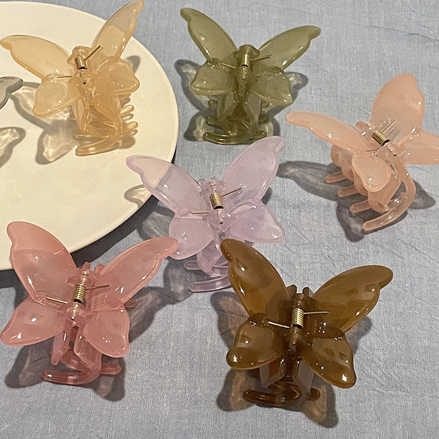 Women's Simple Style Bow Knot Acetic acid sheets Stoving Varnish Hair Claws