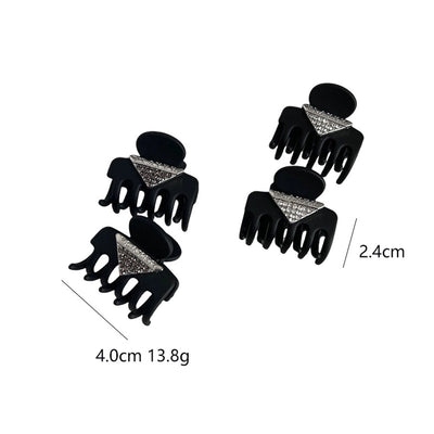 Women's Simple Style Commute Color Block Plastic Hair Claws