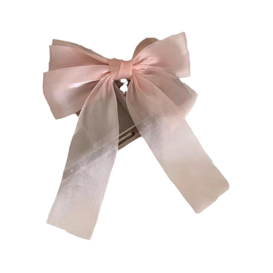 Women's Sweet Bow Knot Gauze Hair Clip