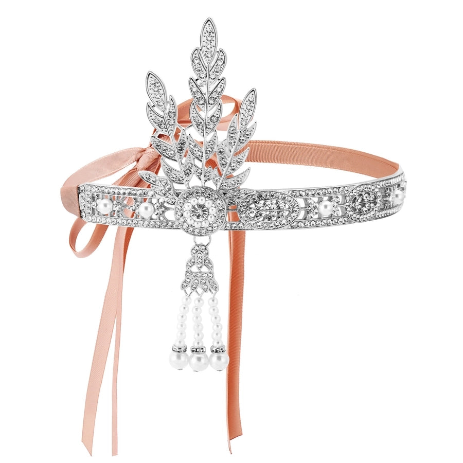 Women's Retro Solid Color Cloth Zinc alloy Inlay Rhinestones Hair Band