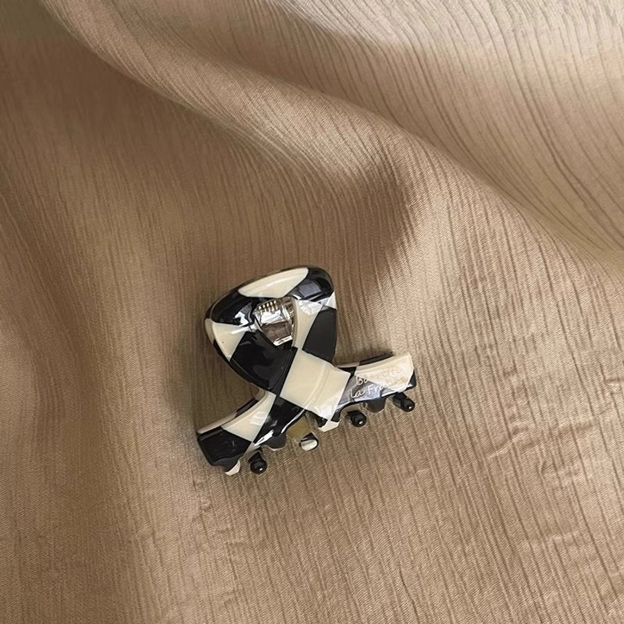 classic style solid color acetic acid sheets polishing hair claws