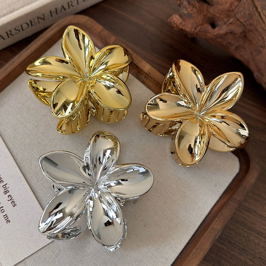 Women's IG Style Elegant Flower Arylic Hair Claws