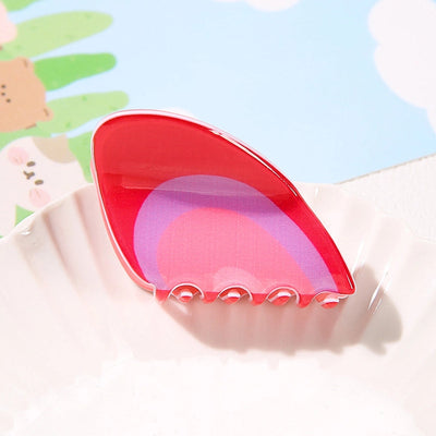 women's elegant multicolor arylic hair claws
