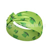 casual vacation plaid bow knot cloth printing hair band