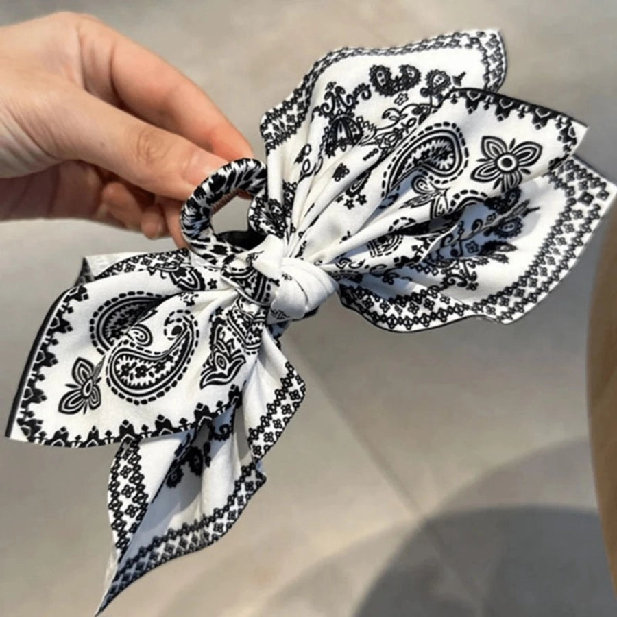 Women's Simple Style Bow Knot Cloth Hair Claws