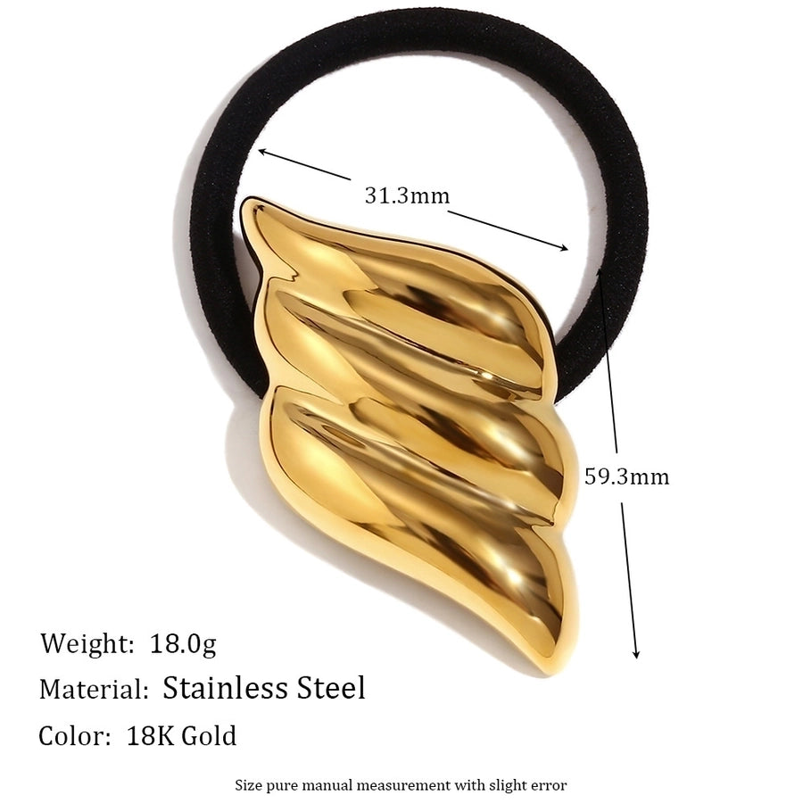 Women's Casual Simple Style Wings 304 Stainless Steel Hair Tie