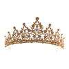 baroque  prom crown rhinestone pearl headband