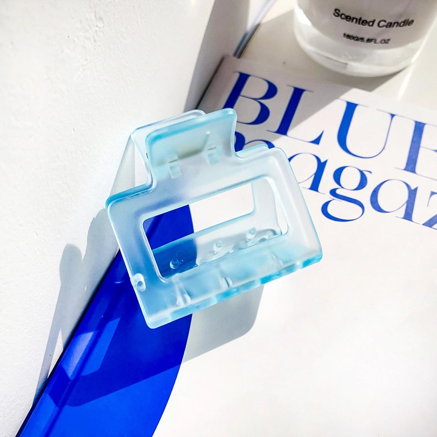 simple style solid color  ps handmade hair claws 1 piece