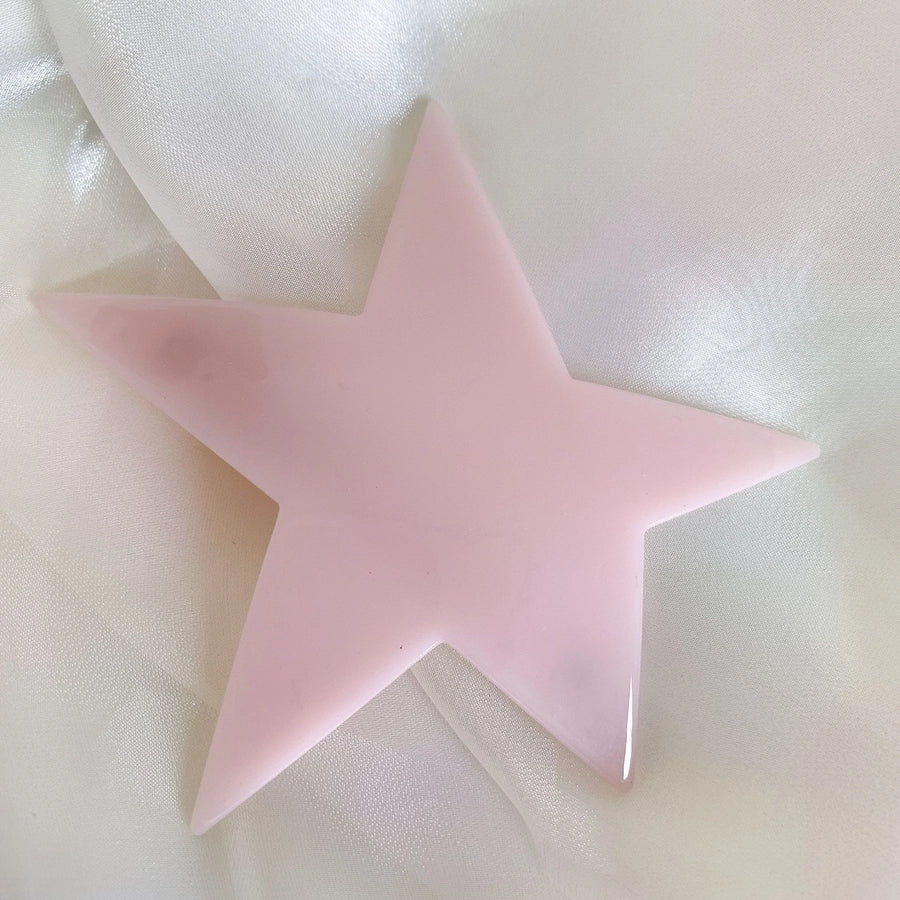 y2k tie dye star acetic acid sheets hair clip