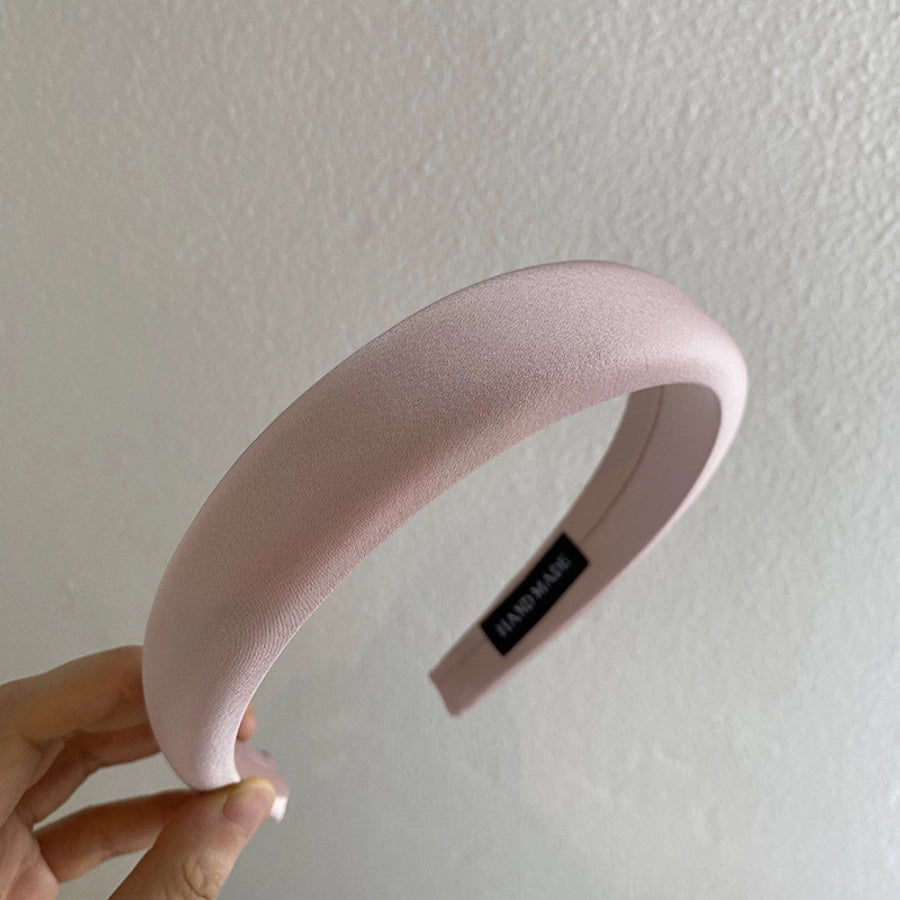 simple style solid color cloth handmade hair band 1 piece