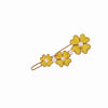 women's simple style flower zinc alloy hair clip