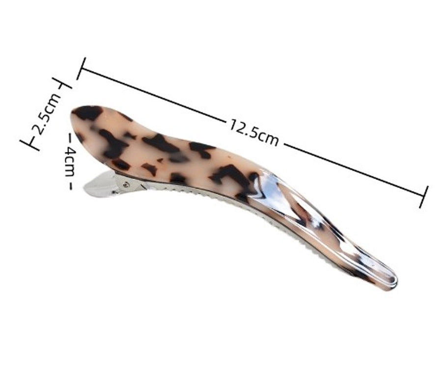 Women's Simple Style Classic Style Color Block Acetic acid sheets Handmade Hair Clip