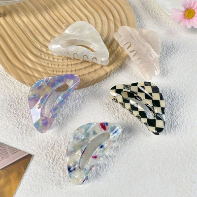 Women's Simple Style Classic Style Color Block Acetic acid sheets Hair Claws