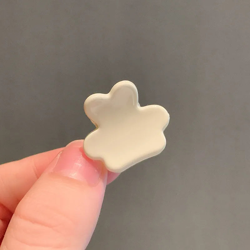 retro geometric transparent acrylic small catch clip wholesale nihaojewelry