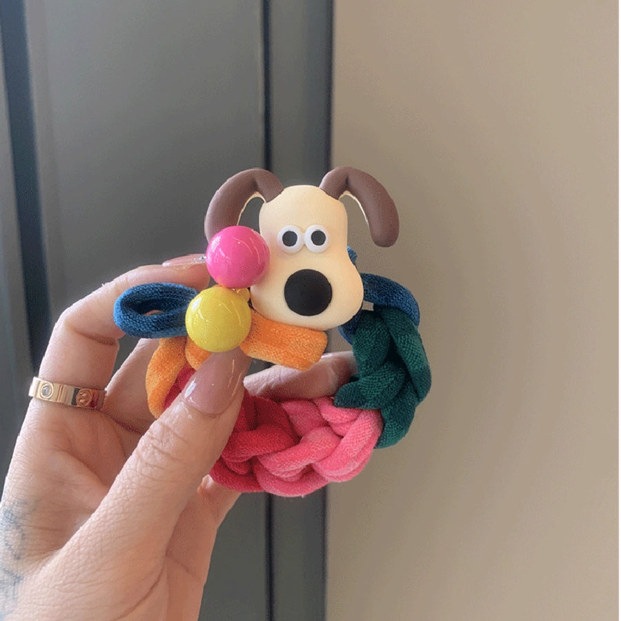 Women's Sweet Color Block Arylic Hair Tie