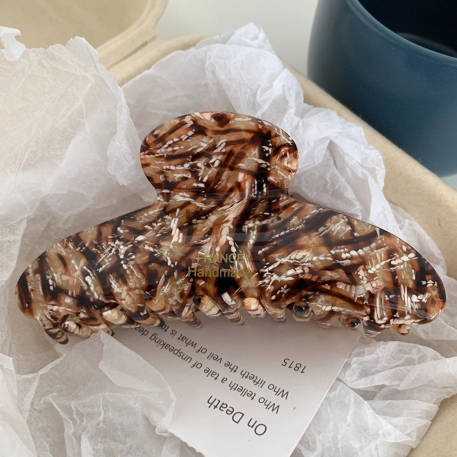 vintage style geometric acetic acid sheets hair claws